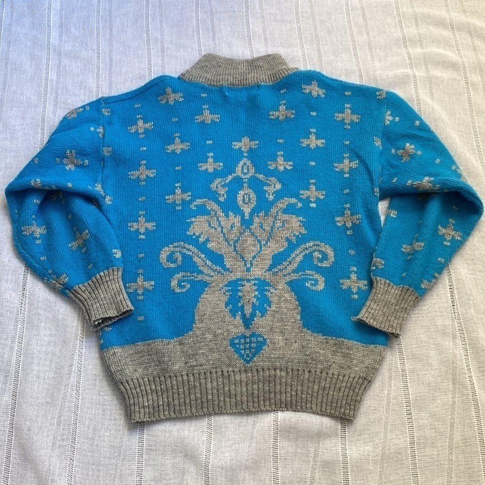 Together Vintage wool blend mock turtleneck sweater. - Picture 7 of 11